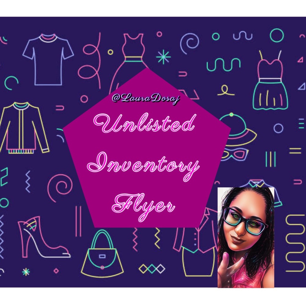 Flyer for Unlisted inventory items for live shows